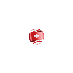 Round Flag Switzerland